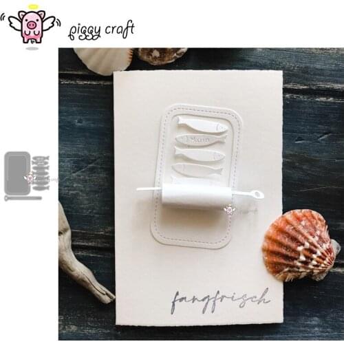 Piggy Craft metal cutting dies cut die mold Fish jar decoration Scrapbook paper craft knife mould blade punch stencils dies