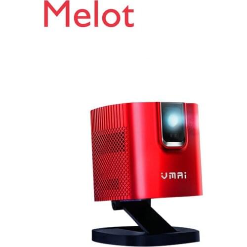 2020 New Microphone V200 Mini Projector Home Wall Projection Portable WiFi Wireless Bedroom Early Education Office