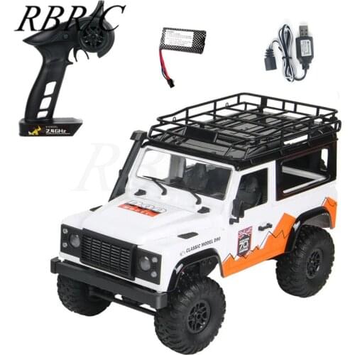 MN99 1/12 Off-Road Climbing 2.4G 4WD Four Wheel Drive Full-Scale RTR Crawler RC Remote Control Car Model With Several Battery