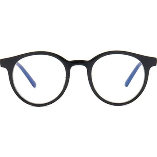 Fashion Blue Light Sunglasses No Degree Glasses Frame Round Optical Eyeglasses Frame Practical Portable Eyewear Accessoires