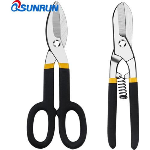 Free shipping 1pcs 8" Iron skin Scissors Metal Shears Cutting Tool Hardware Hand Tools Scissor