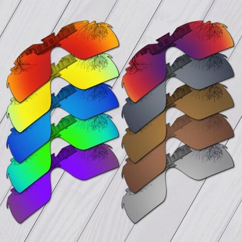 E.O.S Polarized Enhanced Replacement Lenses for Oakley Radarlock XL Vented Sunglasses - Multiple Choice