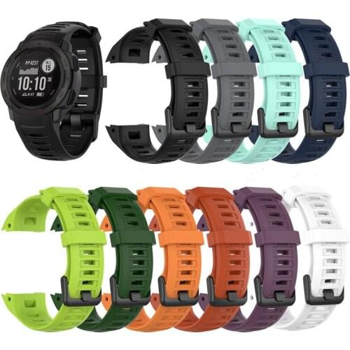 Band for Garmin Instinct Smart Watch Strap Sport Silicone Replacement Wristband Colorful Bracelet for Garmin Instinct Correa