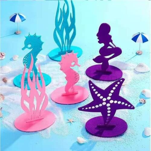 Mermaid Party Supplies Seaweed Little Mermaid Birthday Party Decor Under the Sea Girl 1st Birthday Babyshower Girl Baby Shower
