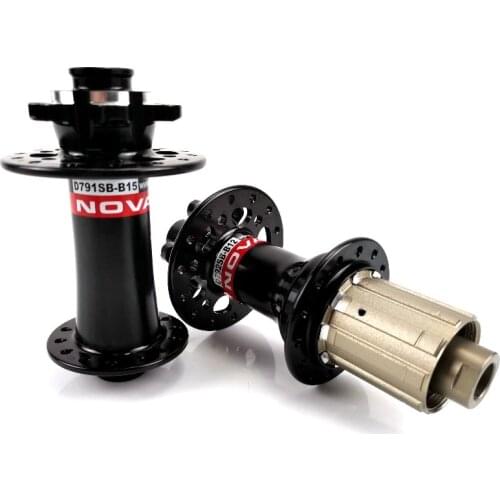 Novatec D791SB-B15 D792SB-B12 MTB disc brake boost hubs Front 110mm Rear 148mm alloy axle J-HOOK alloy cassette body disc hub