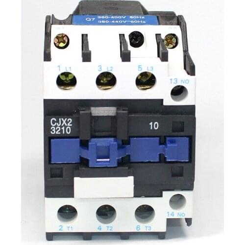 Contato 380vac 3 fase da fase 25a 32a do contator 220 CJX2-2510/2501 AC24 AC 36V AC220V AC 380V1 da c.a. CJX2-3210 /3201
