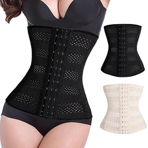 Women Body Shaper Rubber Waist Trainer Cincher Underbust Corset Shapewear Weight Loss Tummy Control Strap