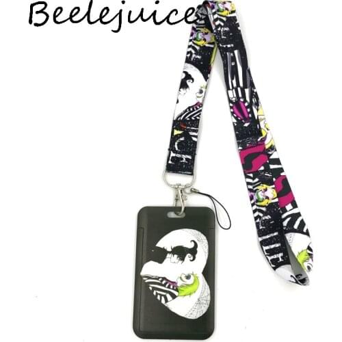 12sets Tim Burton Movie Snake Credit Card ID Holder Bag Student Women Travel Bank Bus Business Card Cover Badge Accessories Gift