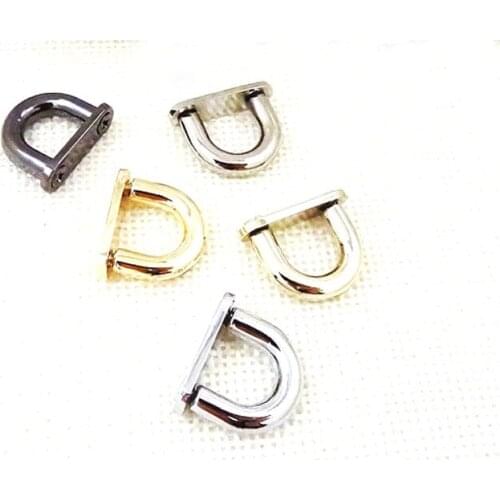5/8 inch nickel bridge buckle ,belt buckle , strap buckle 30pcs ( attach with screws and washers)