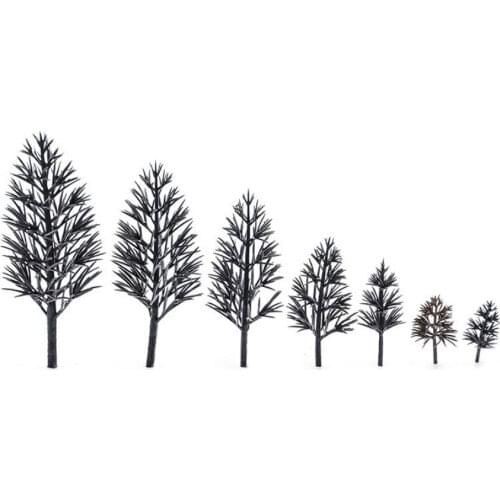 300pcs 6cm Models Trees Architecture Model Making Trees For Train Railway Scenery Layout