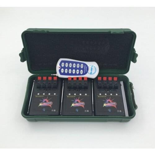 Firing System Machine 12 Cue Channel Cold Pyro Pyrotechnic Display Fuse Cracker Firework Artifice Rocket Cake Shell Fire Work