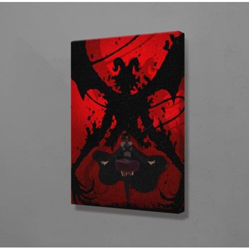 Black clover devil megicula anime poster Canvas Wall Art Decoration prints for Home bedroom decor Painting