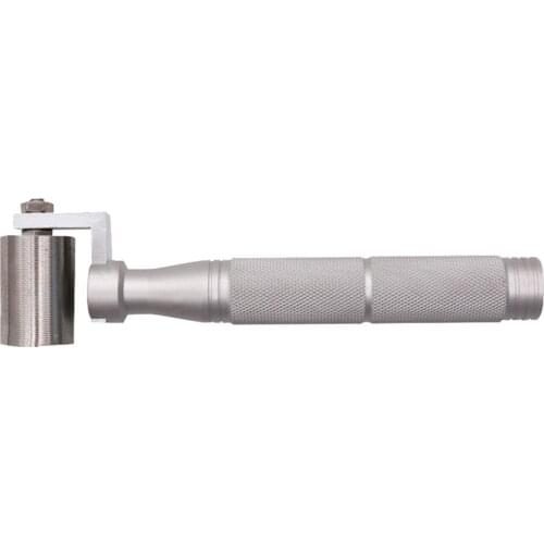 Home Wallpaper Wallpaper Construction Tool Stainless Steel Pressure Wheel Seam Flat Pressure Wheel Roller with Bearing