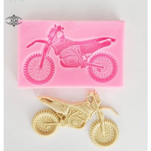 Mini Mountain Bike Silicone Mold, Candy Biscuit Pastry Decoration Making Mold