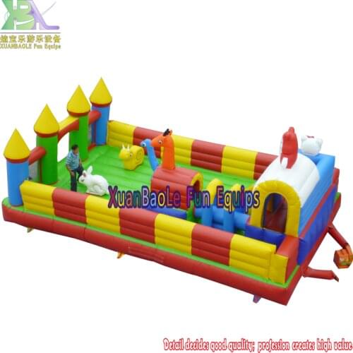 Indoor Outdoor Home Backyard Fun Bouncer Inflatable Castle Jumper Playground For Kids