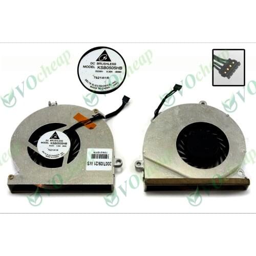 New Laptop Cooling fan (cooler) for Apple MacBook 13" A1181 MB063 MB062 with 965 chips mainboard - KSB0505HB 6M90