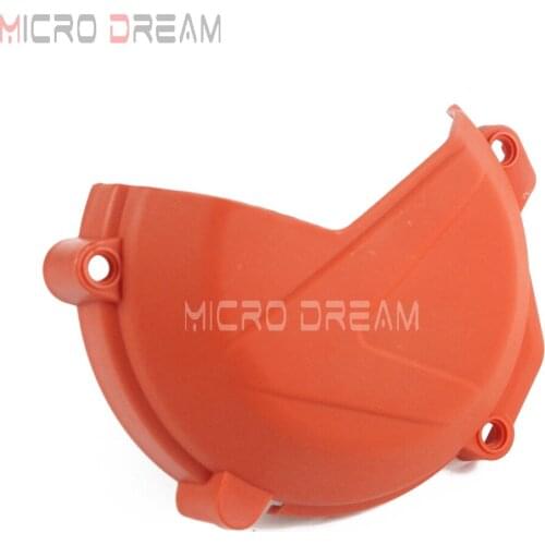 Orange ABS Motorcycle Engine Clutch Cover Protector Case Kit For SXF XCF 250/350 2016-2018 XCFW EXCF 250/350 2017-2018