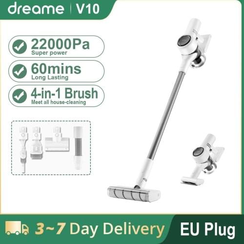 Dreame V10 Handheld Vacuum Cleaner Smart Sweeper Wireless Upright Vacuum Cleaners Cordless Household Appliances For Floor Carpet