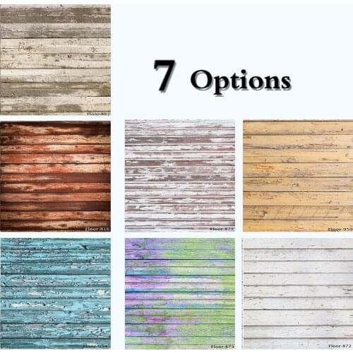 Vinyl Photography Backdrops Newborn Photo Booth Backgrounds for Photography Studio Dark Brown Wood Floor Photophone Photo Shoot