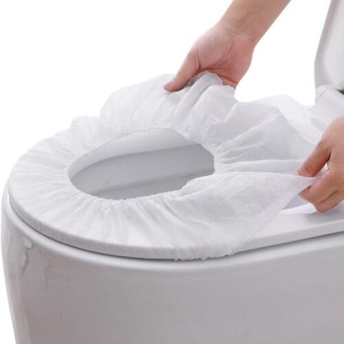1/3/5/10 Pcs/Bag Toilet Seat Covers Paper Waterproof Anti Bacterium Travel Non-woven Disposable Mat