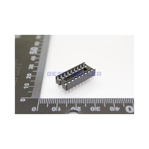 104pcs 18 Pin DIP SIP IC Sockets Adaptor Solder Type