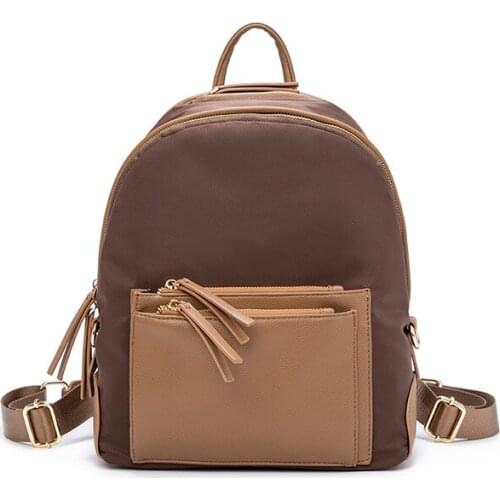 Anti-theft leather backpack women vintage shoulder bag ladies high capacity travel backpack school bags girls mochila New C1712