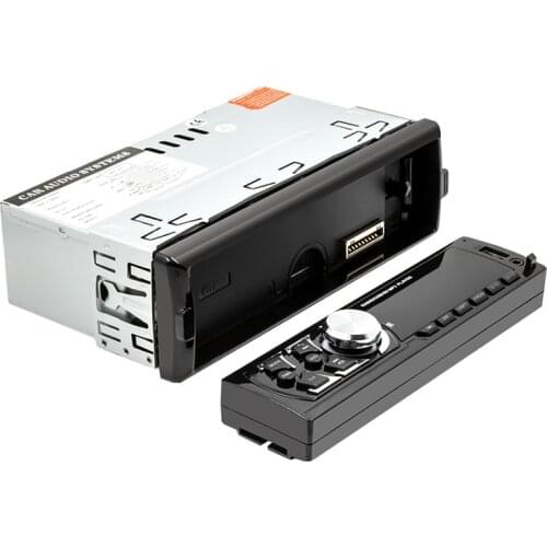 1 DIN Car MP3 Radio Player Lossless sound quality Bluetooth Stereo Aux USB/SD/FM Detachable Panel