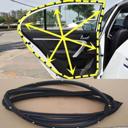 Car door buffer strip,Seal for Geely Emgrand 7 EC7 EC715 EC718 Emgrand7-RV EC7-RV EC715-RV EC718-RV