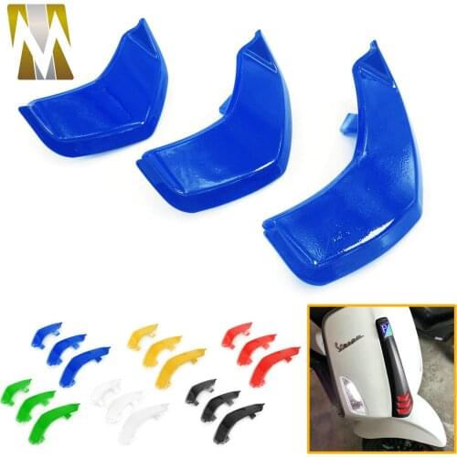 Motorcycle Front Body Decorative Parts For Vespa GTS HPE GTV Super Racing Sixties GTS300 ABS Colorful Decoration Accessories