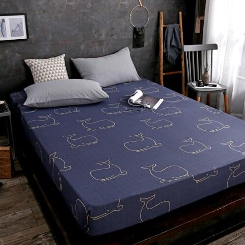 Cotton Fitting Bed Sheet Mattress Cover Dust Cover Piece