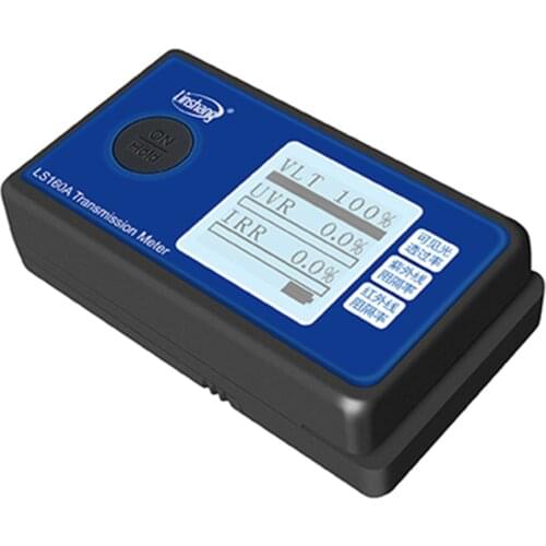 LS160A Transmission Meter Display UV IR Rejection Value Visible Light Transmission