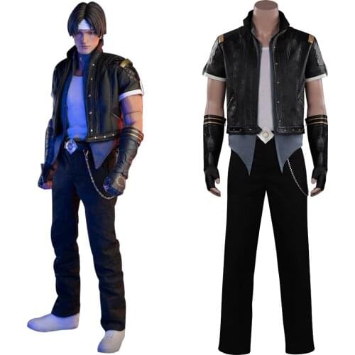 Kyo Kusanagi Cosplay Costume Outfit Halloween Carnival Suit