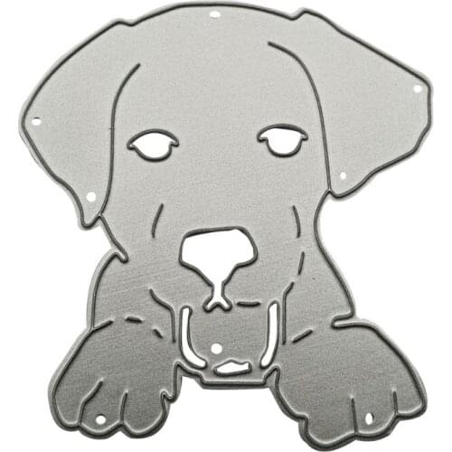 Dog Metal Cutting Dies Stencil DIY Scrapbooking Album Paper Card Template Mold