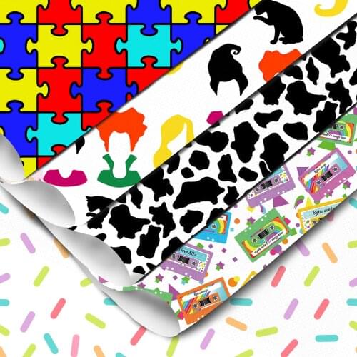 20*33cm Sweet Heart Girl Faux Synthetic Leather For Bows Sheets Patchwork Crafts DIY Home Decoration Accessory 1Yc15477