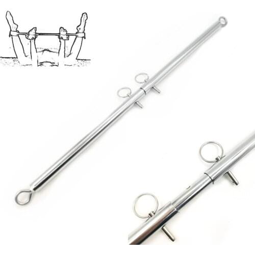 Removable Spreader Bar For Sex Hand Cuffs Ankle Cuffs BDSM Slave Cosplay Costumes Bondage Metal Adults Sex Toys For Couples