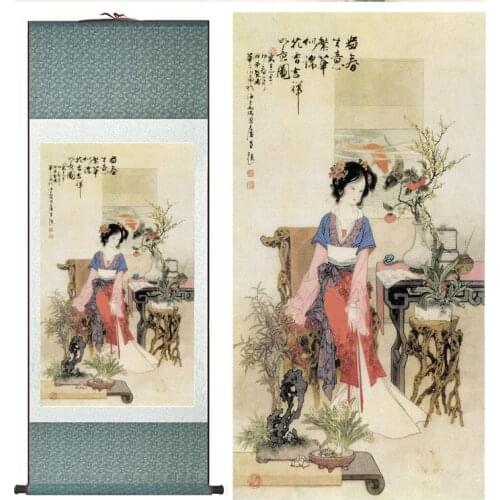 Super quality traditional Chinese Art Painting Home Office Decoration Chinese painting art figure painting