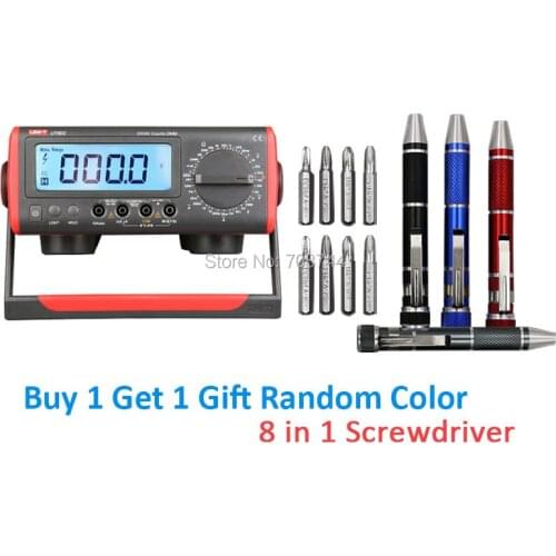 UNI-T UT802 4-1/2 Digits AC/DC Bench Type Digital Multimeters