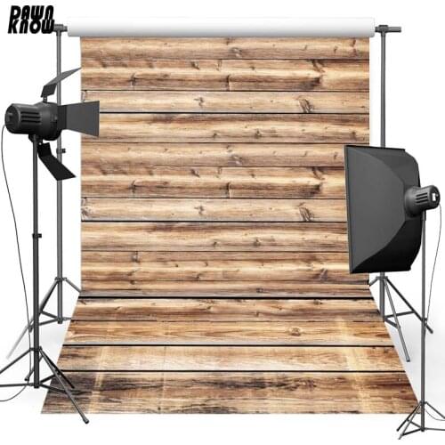 DAWNKNOW Plank Wall Vinyl Photography Background For Family Floor New Fabric Polyester Backdrop For Kids Photo Studio Floor628