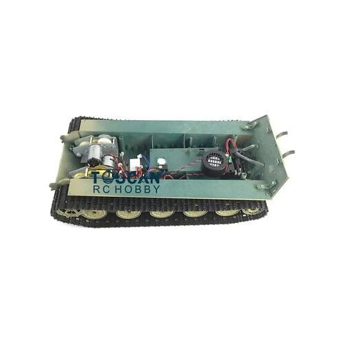1/16 Scale Heng Long King Tiger RC Tank 3888A Chassis W/ PlasticTracks Wheels TH00387-SMT4