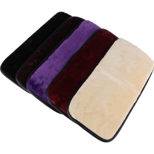 1PC 35x17cm Durability Car Armrest Box Pad Leather Arm Rest Center Console Lid Cover Armrest Pads