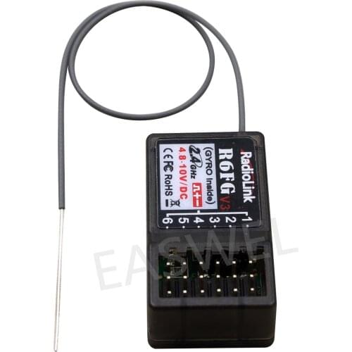 For Radiolink R6FG R6F 2.4G Receiver FHSS 6 Channel Radio Control System