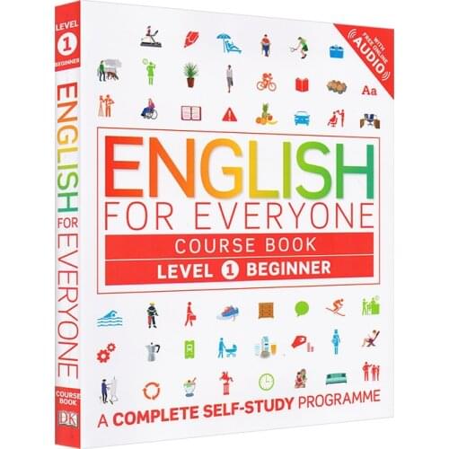 DK English for Everyone Course Level 1 Beginner Kids Learning Book Complete Self-Study Programme