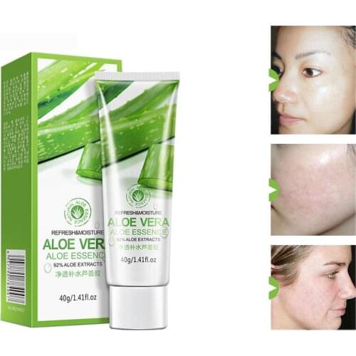 Natural Aloe Vera Gel Face Moisturizer Whitening Anti Wrinkle Cream Acne Scar Skin Sunscreen Acne Treatment Skin Care