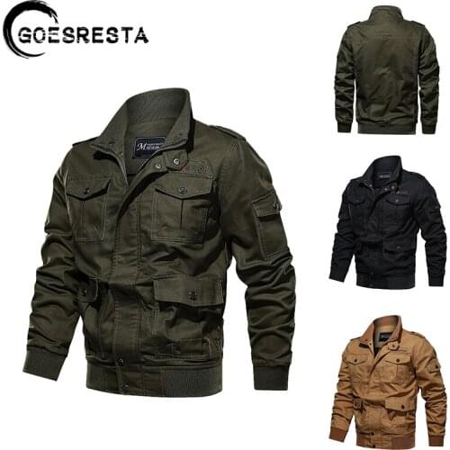 GOESRESTA Mens Spring Jackets