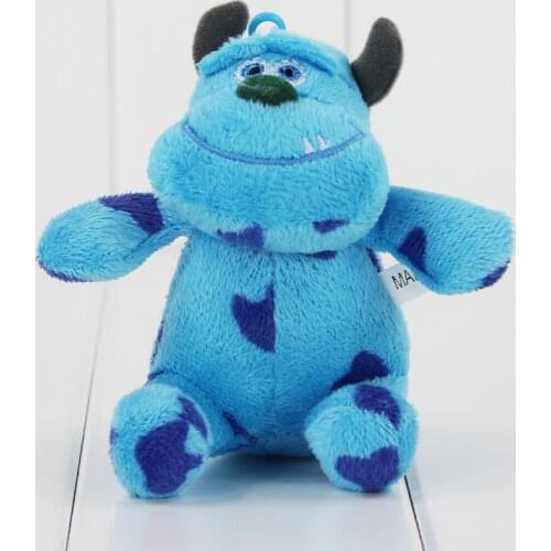 Hot 3pcs/lot Sullivan Plush Sullivan from University Soft Stuffed Pendant keychain Free Shipping