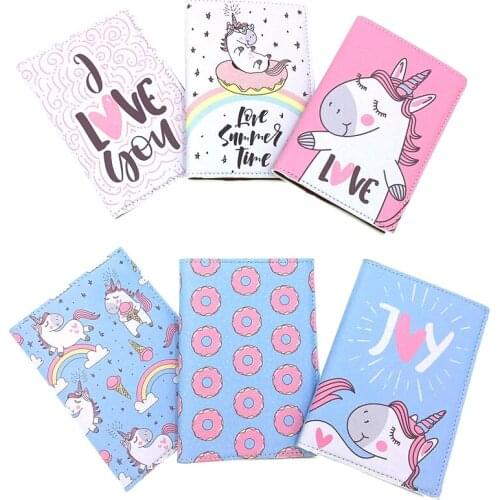 Mcneely Women Travel Documents Bags for Passport Holder Nice Passport Cover Business Card Holder Purse Retro Card Case Wallet