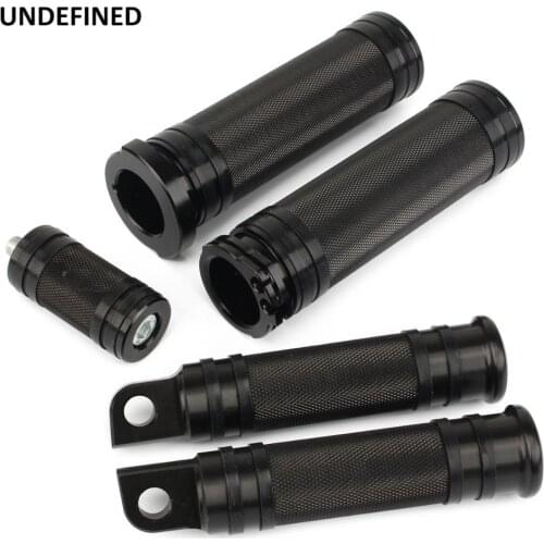Motorcycle Handle Bar Grips Footrest Foot Pegs Shifter Peg Nail For Harley Sportster 883 Touring Dyna Breakout Softail V-Rod