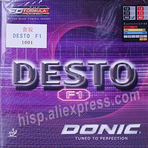 Original Donic desto f1 f2 f3 table tennis rubber table tennis racket racquet sports pingpong paddles