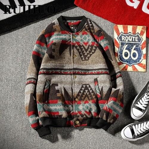 RUIHUO Mens Autumn Jackets