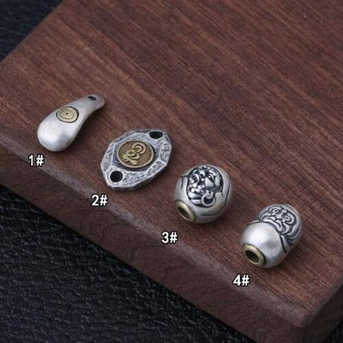 Handmade 925 Silver Charm Sterling Bracelet Charm Pure Silver Jewelry Beads DIY Bracelet Findings